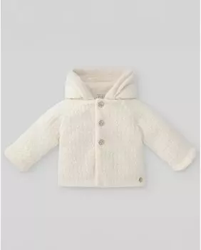 Детская куртка из акрила цвета экрю PAZ Rodrguez