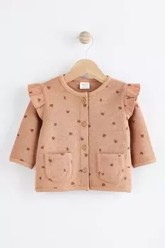 Детская куртка из джерси (0 18 месяцев) Next, коричневый