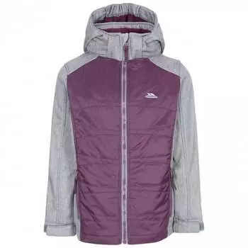 Детская куртка из софтшелла Rockrose для девочек Trespass, фиолетовый