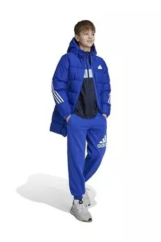 Детская куртка J FI 3S PARKA adidas, синий