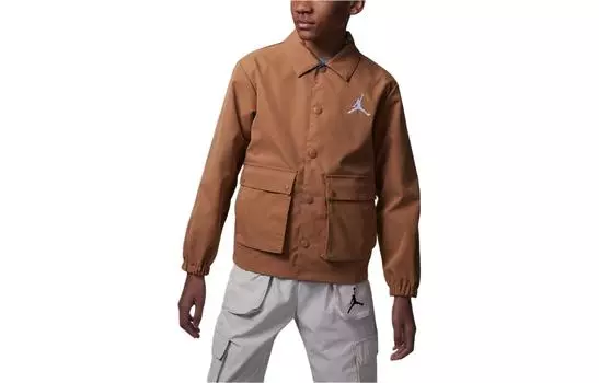 Детская куртка Jordan, цвет Dark brown