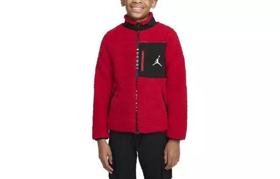 Детская куртка Jordan, цвет Gym Red