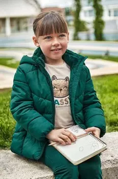 Детская куртка Mayoral, бирюзовый