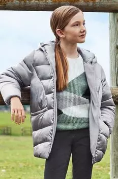 Детская куртка Mayoral, серебро