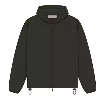 Детская куртка на молнии Fear of God Essentials Off Black