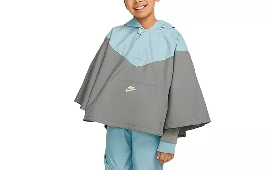 Детская куртка Nike, цвет Gray/Blue