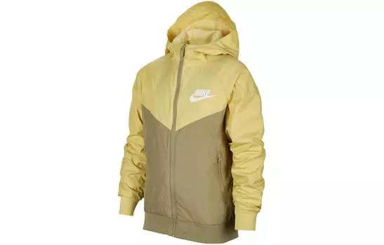 Детская куртка Nike, цвет Saturn Gold