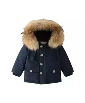 Детская куртка парка Woolrich, синий