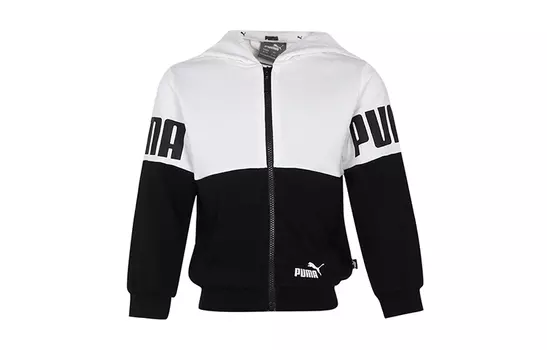 Детская куртка Puma, цвет Black/White