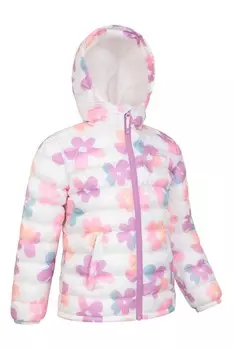 Детская куртка с принтом сезонов, водонепроницаемая Mountain Warehouse, розовый