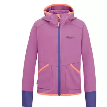 Детская куртка Saltfjord Trollkids, фиолетовый