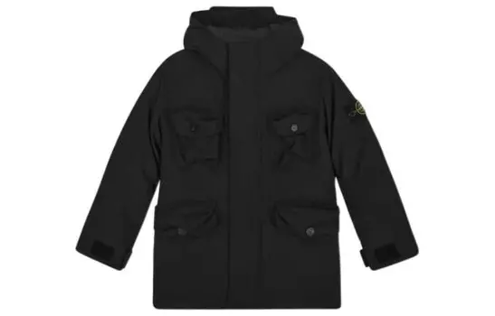 Детская куртка Stone Island, черный
