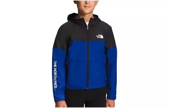 Детская куртка The North Face, черный/синий