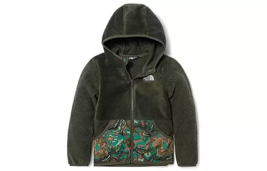 Детская куртка The North Face, зеленый