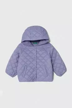 Детская куртка United Colors of Benetton, фиолетовый