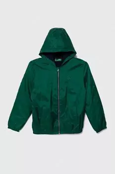Детская куртка United Colors of Benetton, зеленый