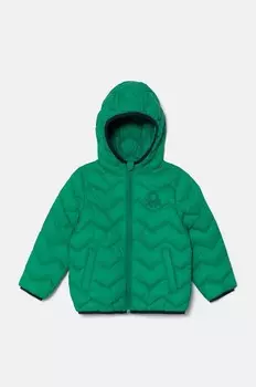 Детская куртка United Colors of Benetton, зеленый
