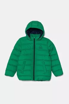 Детская куртка United Colors of Benetton, зеленый