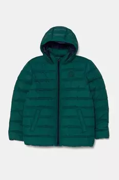 Детская куртка United Colors of Benetton, зеленый