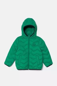 Детская куртка United Colors of Benetton, зеленый