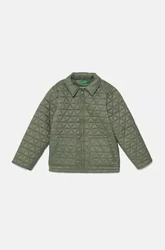 Детская куртка United Colors of Benetton, зеленый