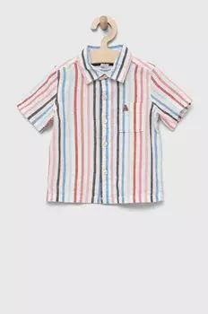 Детская льняная рубашка GAP, мультиколор
