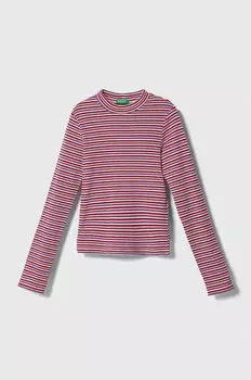 Детская лонгслив United Colors of Benetton, мультиколор