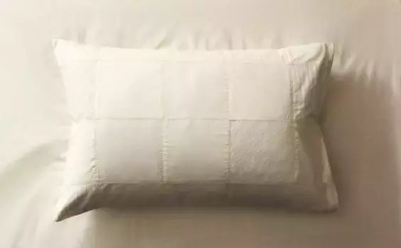 Детская лоскутная наволочка Zara Home, цвет Oyster White