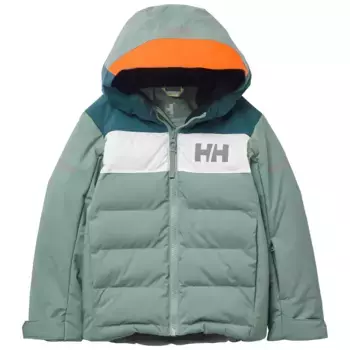 Детская лыжная куртка Helly Hansen K VERTICAL INS, цвет Cactus