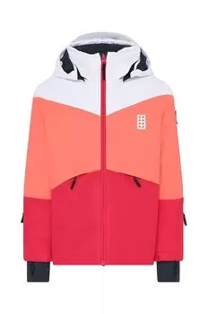 Детская лыжная куртка LEGO, красный