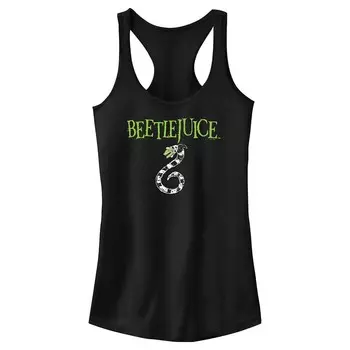 Детская майка Beetlejuice Sandworm Racerback Licensed Character, черный