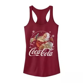 Детская майка Coca-Cola с винтажным расслабляющим рождественским рисунком Санта-Клауса Licensed Character