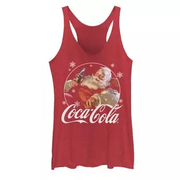 Детская майка Coca-Cola с винтажным расслабляющим рождественским рисунком Санта-Клауса Licensed Character
