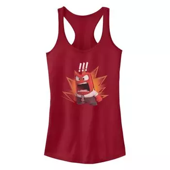 Детская майка Disney/Pixar Inside Out Anger Yell с портретом-борцовкой Licensed Character