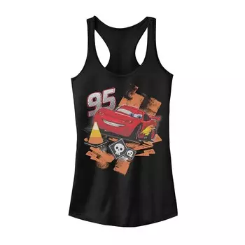 Детская майка Disney's Cars Lighting McQueen 95 Licensed Character, черный