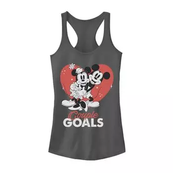 Детская майка Disney с изображением Микки и Минни Маус для пары Goals Licensed Character