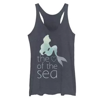 Детская майка Disney's Little Mermaid Heart Of The Sea с акварельным рисунком Licensed Character