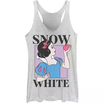 Детская майка Disney's Snow White в пастельных тонах с портретом Licensed Character