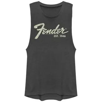 Детская майка Fender Classic с графическим логотипом Licensed Character, цвет Charcoal