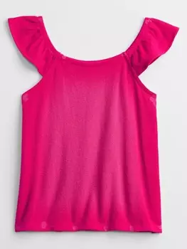 Детская майка Gap, розовый