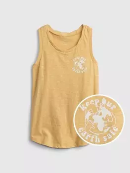 Детская майка Gap, желтый