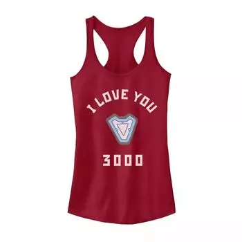 Детская майка Marvel Avengers Endgame Iron Man I Love You 3000 Blue Arc Reactor Licensed Character