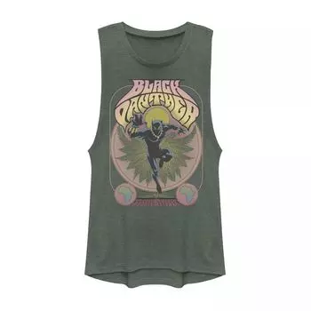 Детская майка Marvel Black Panther в стиле плаката с графикой в стиле 70-х годов Licensed Character