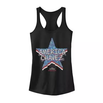 Детская майка Marvel «Доктор Стрэндж в мультивселенной безумия America Chavez Americana Star» Licensed Character