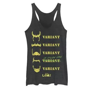 Детская майка Marvel Loki Variant Sylvie Quote Racerback Licensed Character