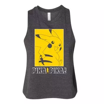 Детская майка Pokemon Pika Outline Racerback Licensed Character