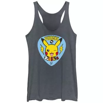 Детская майка Pokemon Pikachu Rockstar Guitar Pick Racerback Pokemon