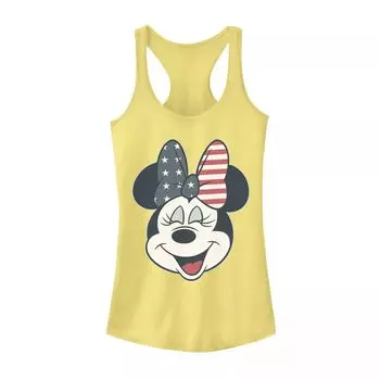 Детская майка с бантом и бантом в виде американского флага Disney's Mickey And Friends Minnie Minnie Licensed Character