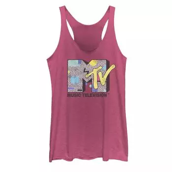 Детская майка с логотипом MTV в стиле поп-арт 90-х годов Licensed Character