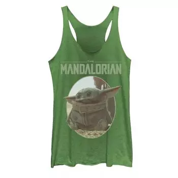 Детская майка с портретом «Звездные войны», «Мандалорец», «Детский круг» Licensed Character